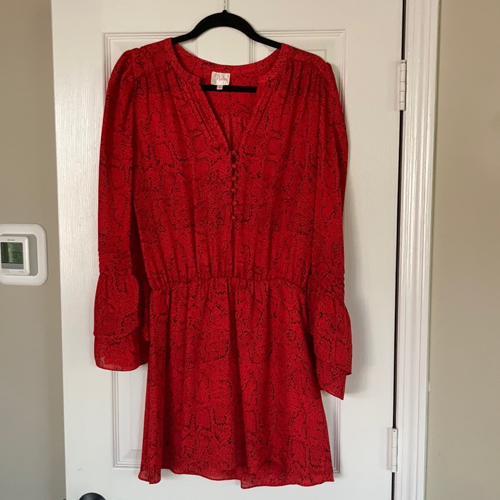 Red & black Parker Dress